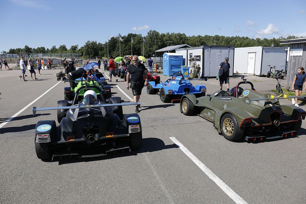 Ligeværdige kampe da Aquila Formel 1000 besøgte Västkustloppet
(Foto: Bengt-Åce Gustavsson - racefoto.se)